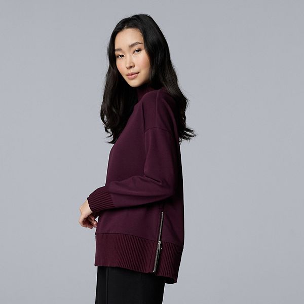 Повседневный свитшот Petite с боковой молнией Simply Vera Vera Wang, Midnight Jam, Синий, Повседневный свитшот Petite с боковой молнией Simply Vera Vera Wang, Midnight Jam
Повседневный свитшот Petite с боковой молнией Simply Vera Vera Wang, Midnight Jam, Синий, Повседневный свитшот Petite с боковой молнией Simply Vera Vera Wang, Midnight Jam