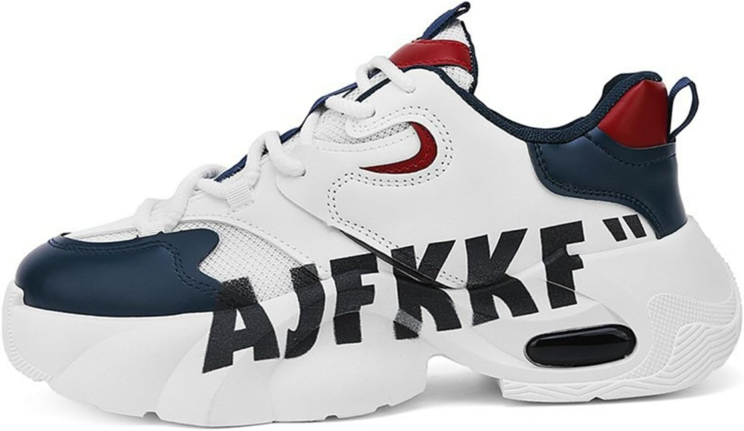 Модные мужские и женские массивные спортивные кроссовки с толстой подошвой для бега, баскетбола и уличной моды, легкие и удобные для ходьбы Macefil, белый
Модные мужские и женские массивные спортивные кроссовки с толстой подошвой для бега, баскетбола и уличной моды, легкие и удобные для ходьбы Macefil, белый