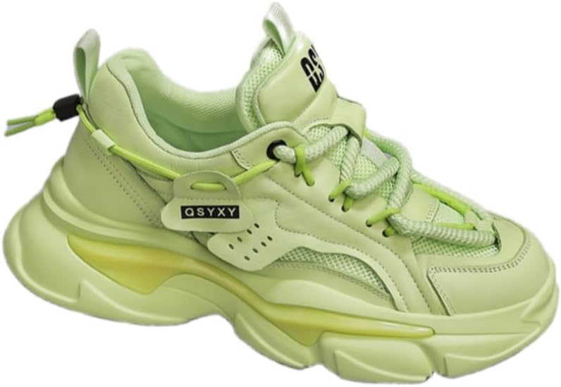 Мужские дышащие спортивные кроссовки с толстой подошвой в уличном стиле- идеальны для работы и повседневного бега Spkfhd, зеленый
Мужские дышащие спортивные кроссовки с толстой подошвой в уличном стиле- идеальны для работы и повседневного бега Spkfhd, зеленый