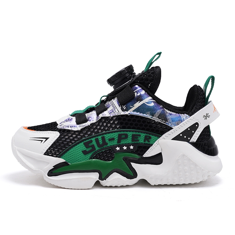 Дышащая амортизирующая повседневная обувь для детей YUZHAOLIN, черный/зеленый
Дышащая амортизирующая повседневная обувь для детей YUZHAOLIN, черный/зеленый