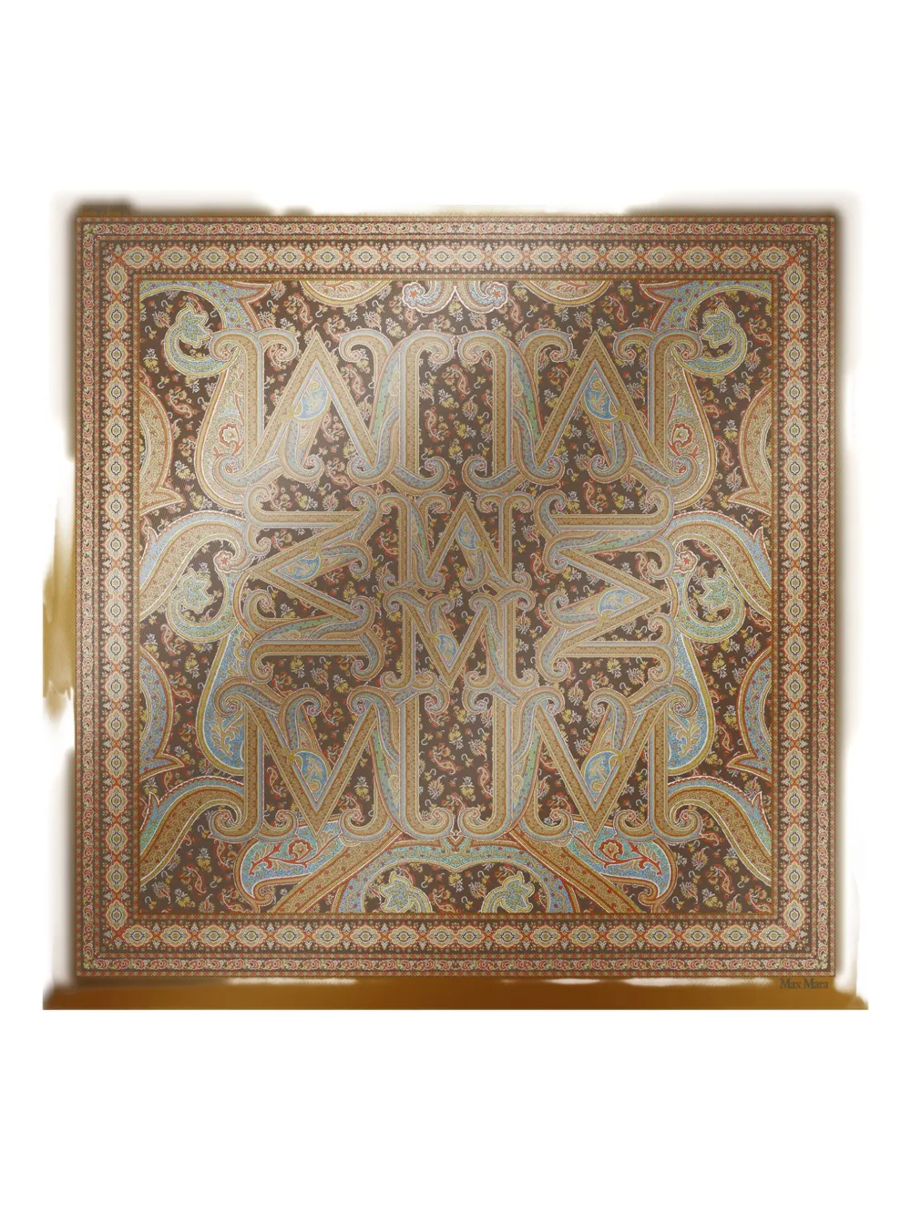 Шарф с узором пейсли MAX MARA, желтый
Шарф с узором пейсли MAX MARA, желтый