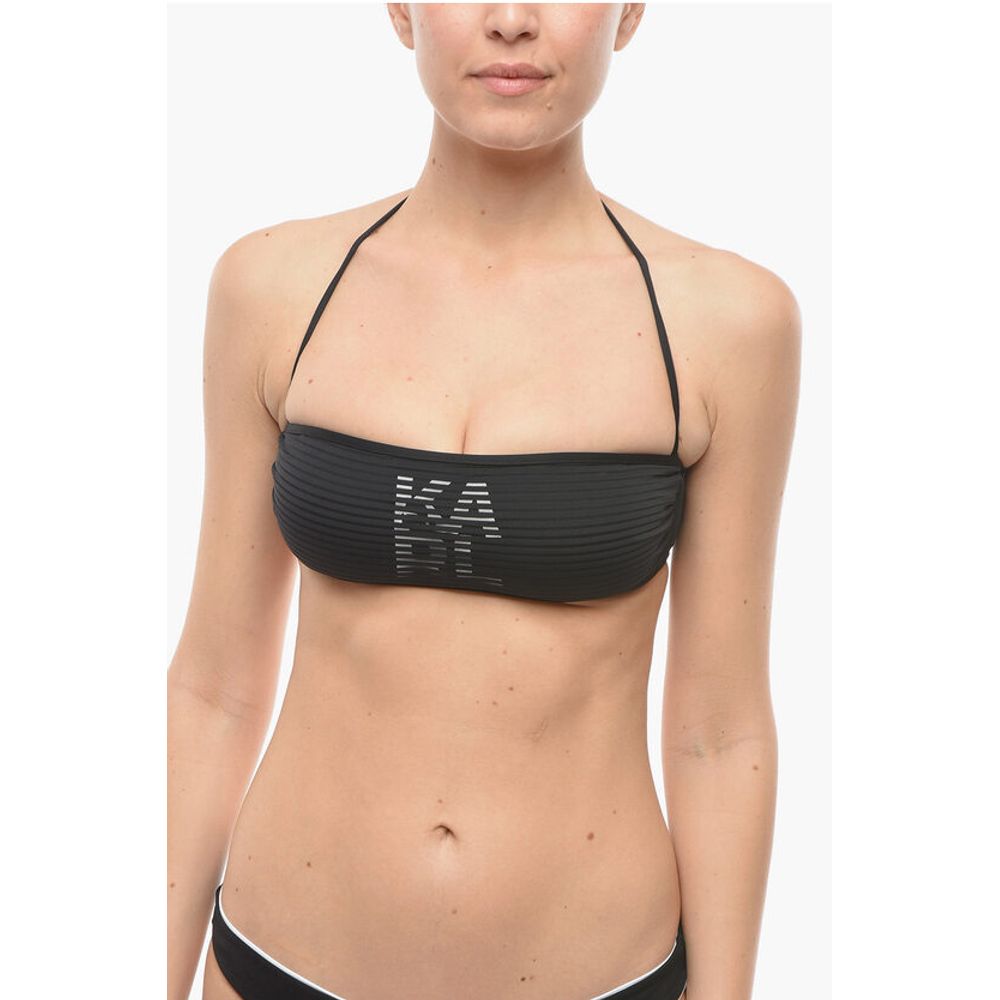 Однотонный топ-бандо с полосками в тон Karl Lagerfeld, Black
Однотонный топ-бандо с полосками в тон Karl Lagerfeld, Black