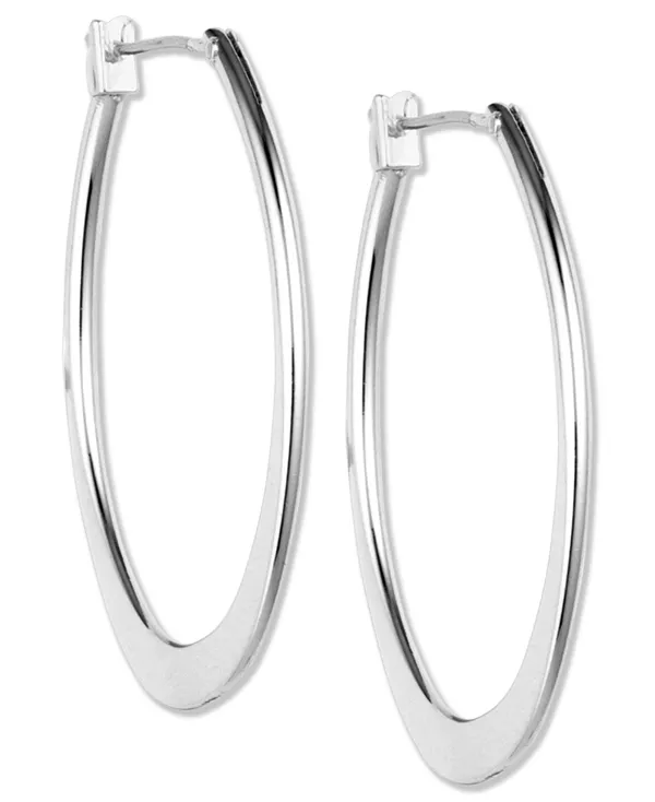Серьги-Кольца овального серебристого оттенка диаметром 3/4 дюйма Anne Klein, silver
Серьги-Кольца овального серебристого оттенка диаметром 3/4 дюйма Anne Klein, silver