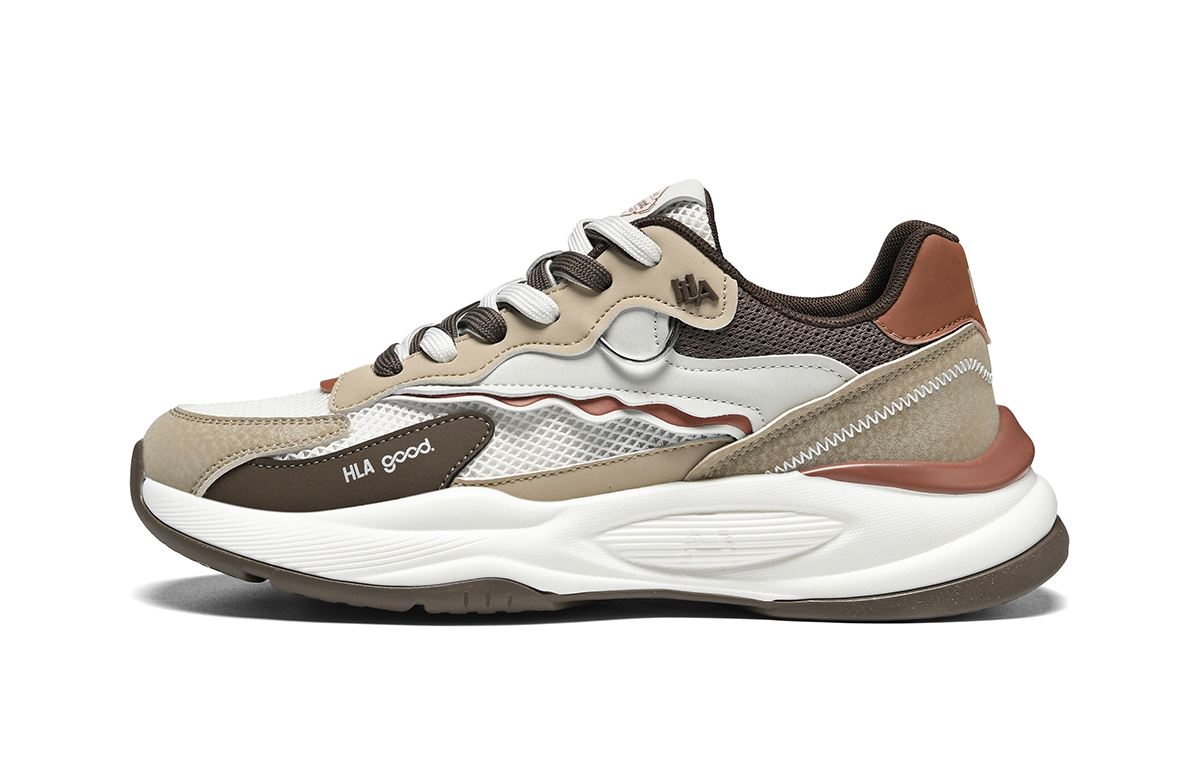 Повседневная обувь мужская низкая HLA, Brown 
Повседневная обувь мужская низкая HLA, Brown