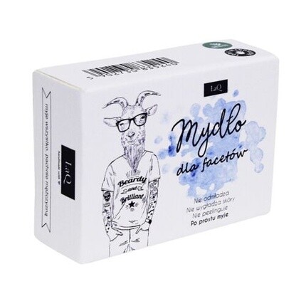 Laq мыло с активированным углем для мужчин 85 мл, Gel Man
Laq мыло с активированным углем для мужчин 85 мл, Gel Man