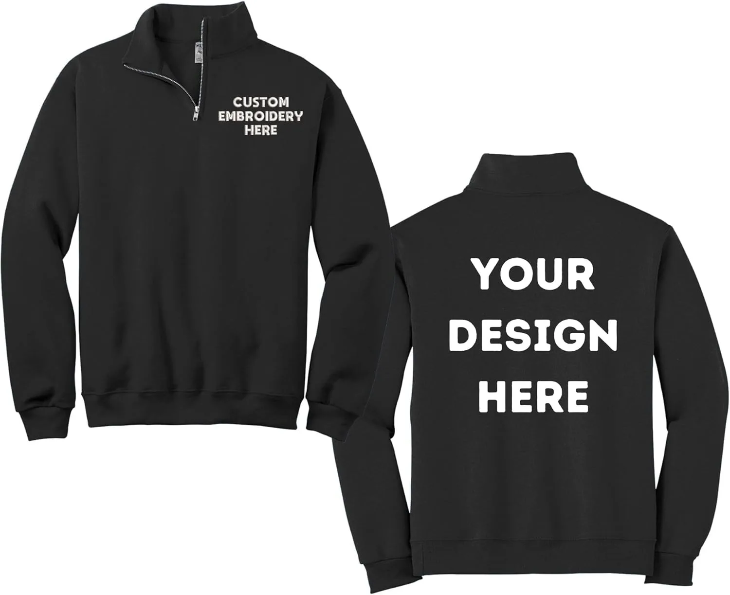 Кастомизированный свитшот Quarter Zip Pullover, дизайн спереди и сзади, 995M LOGO IMPRESSION
Кастомизированный свитшот Quarter Zip Pullover, дизайн спереди и сзади, 995M LOGO IMPRESSION