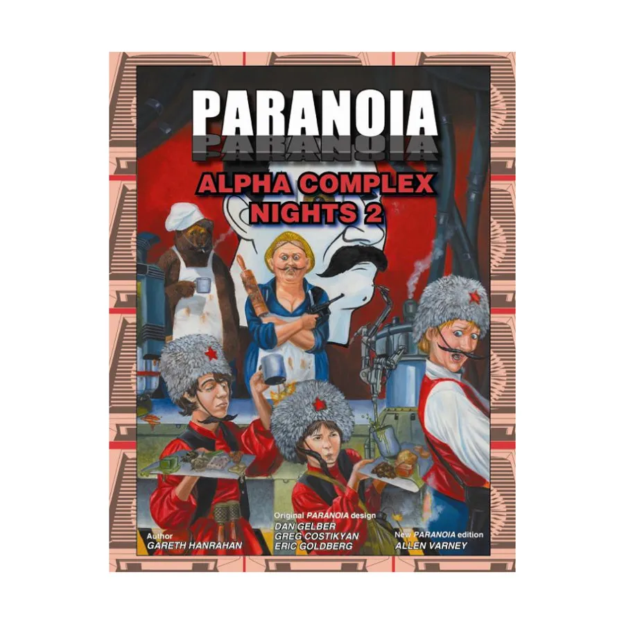 Alpha Complex Nights #2, Paranoia XP, мягкая обложка 
Alpha Complex Nights #2, Paranoia XP, мягкая обложка