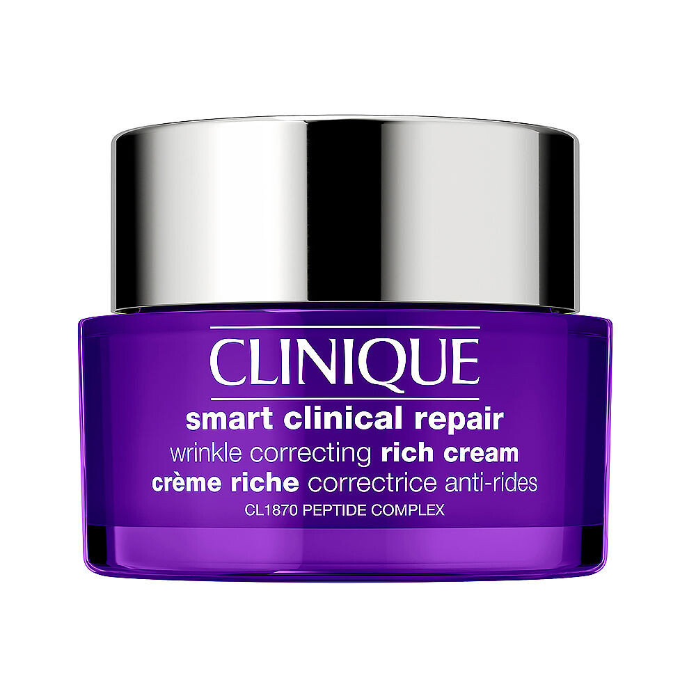 Крем против морщин Smart clinical repair™ wrinkle correcting rich cream Clinique, 50 мл
Крем против морщин Smart clinical repair™ wrinkle correcting rich cream Clinique, 50 мл