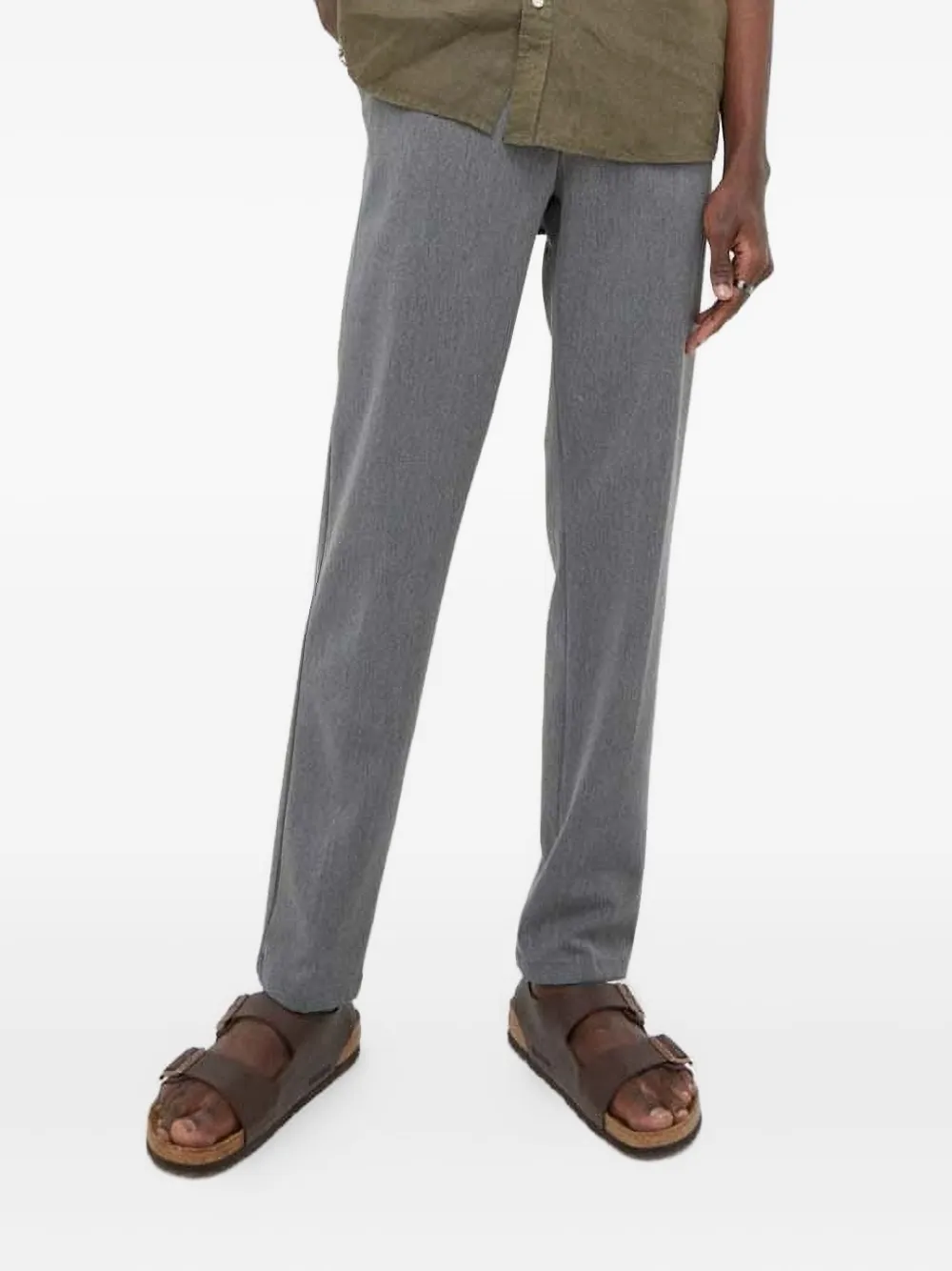 Фактурные брюки прямого кроя Les Deux, серый
Фактурные брюки прямого кроя Les Deux, серый