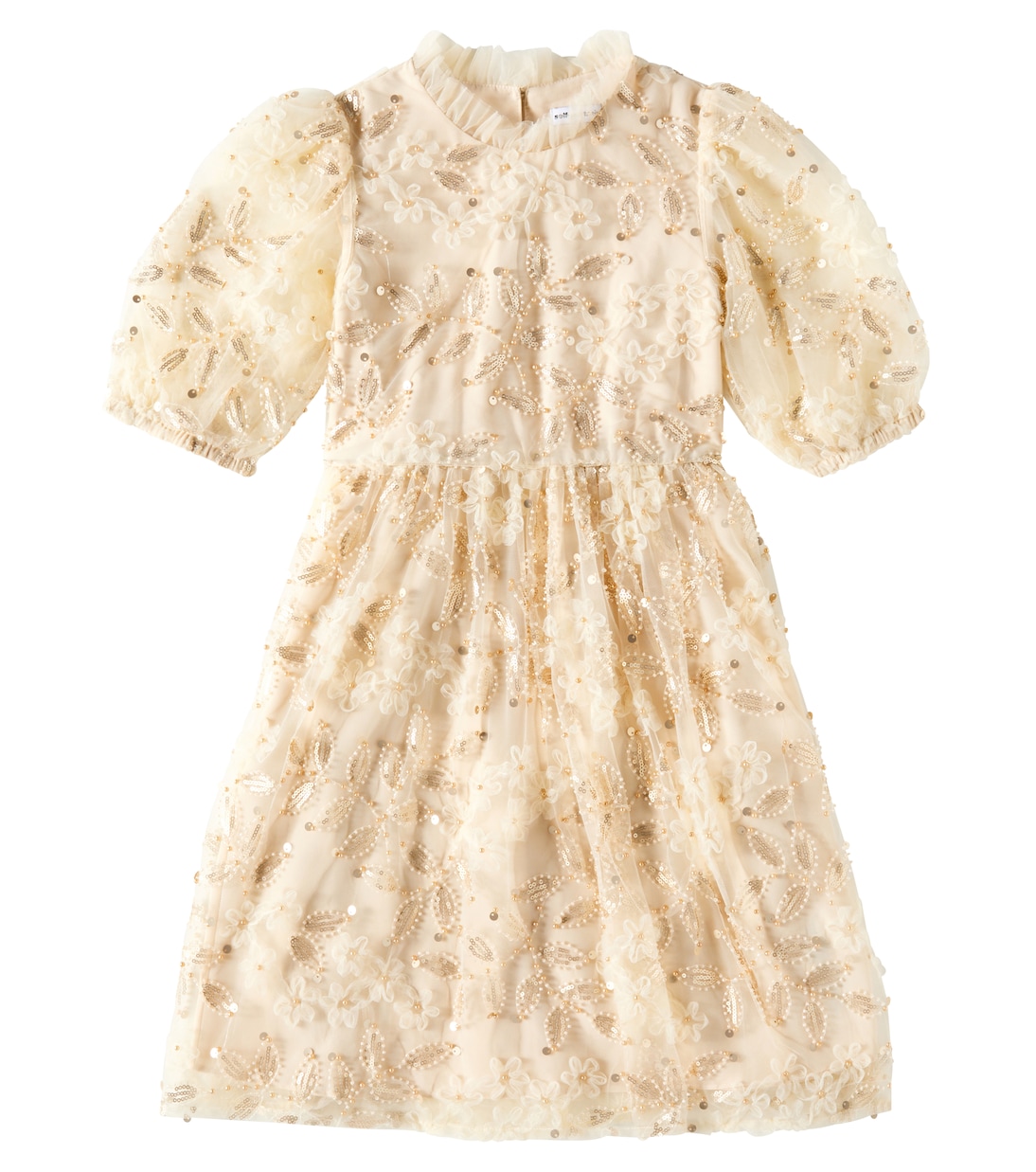 Платье из тюля с пайетками Self-Portrait Kids, кремовый
Платье из тюля с пайетками Self-Portrait Kids, кремовый