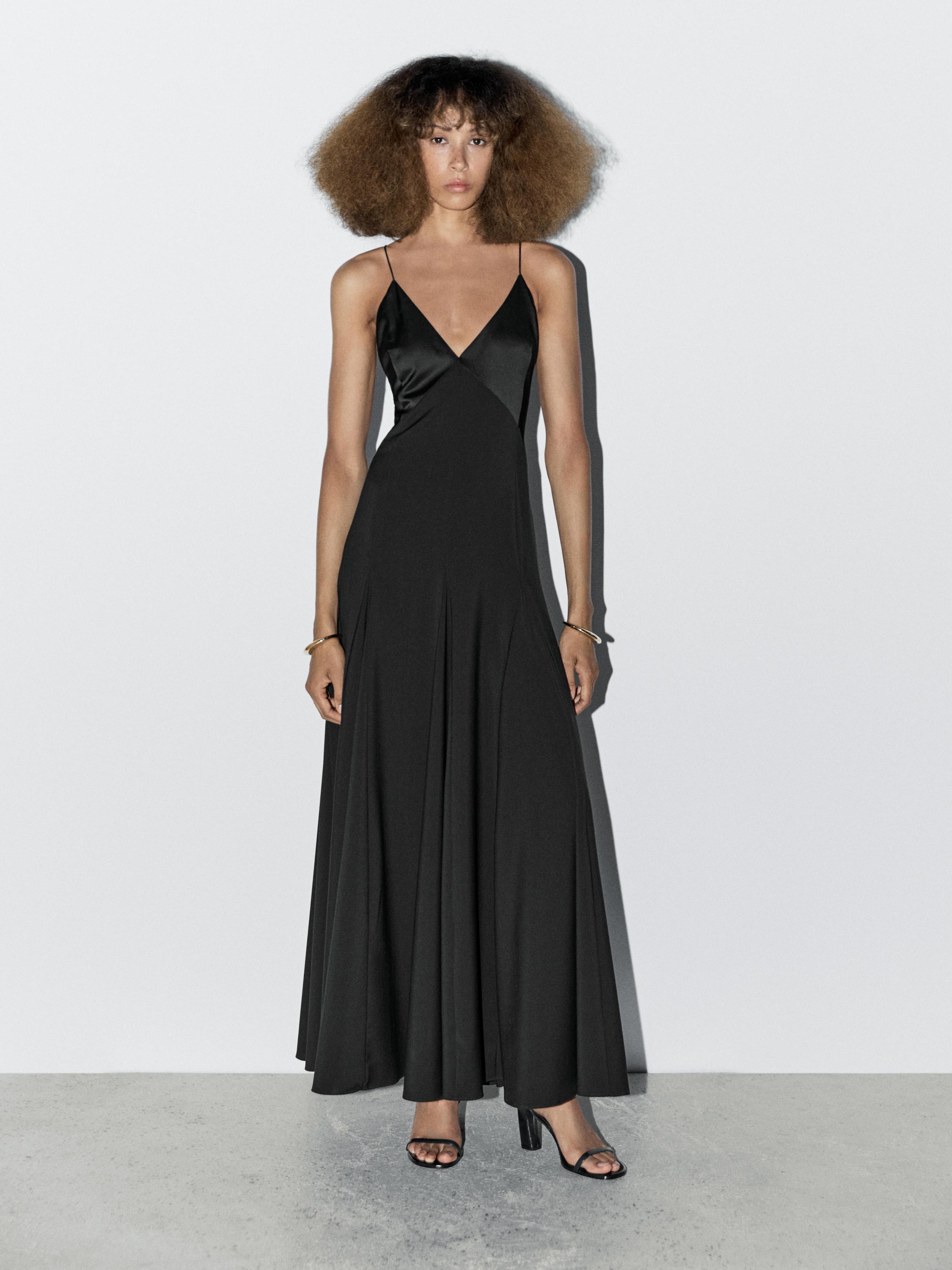 Длинное платье-годе - студия Massimo Dutti, темно-синий
Длинное платье-годе - студия Massimo Dutti, темно-синий