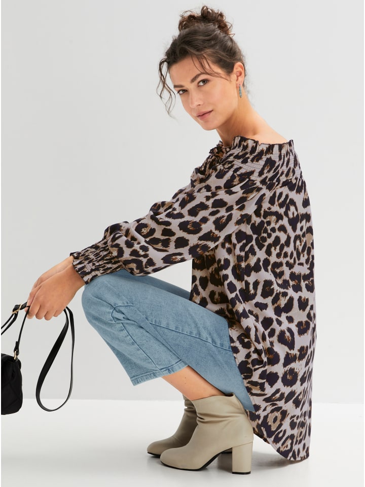 WITT WEIDEN Блузка с принтом песочного и черного цвета
WITT WEIDEN Блузка с принтом песочного и черного цвета