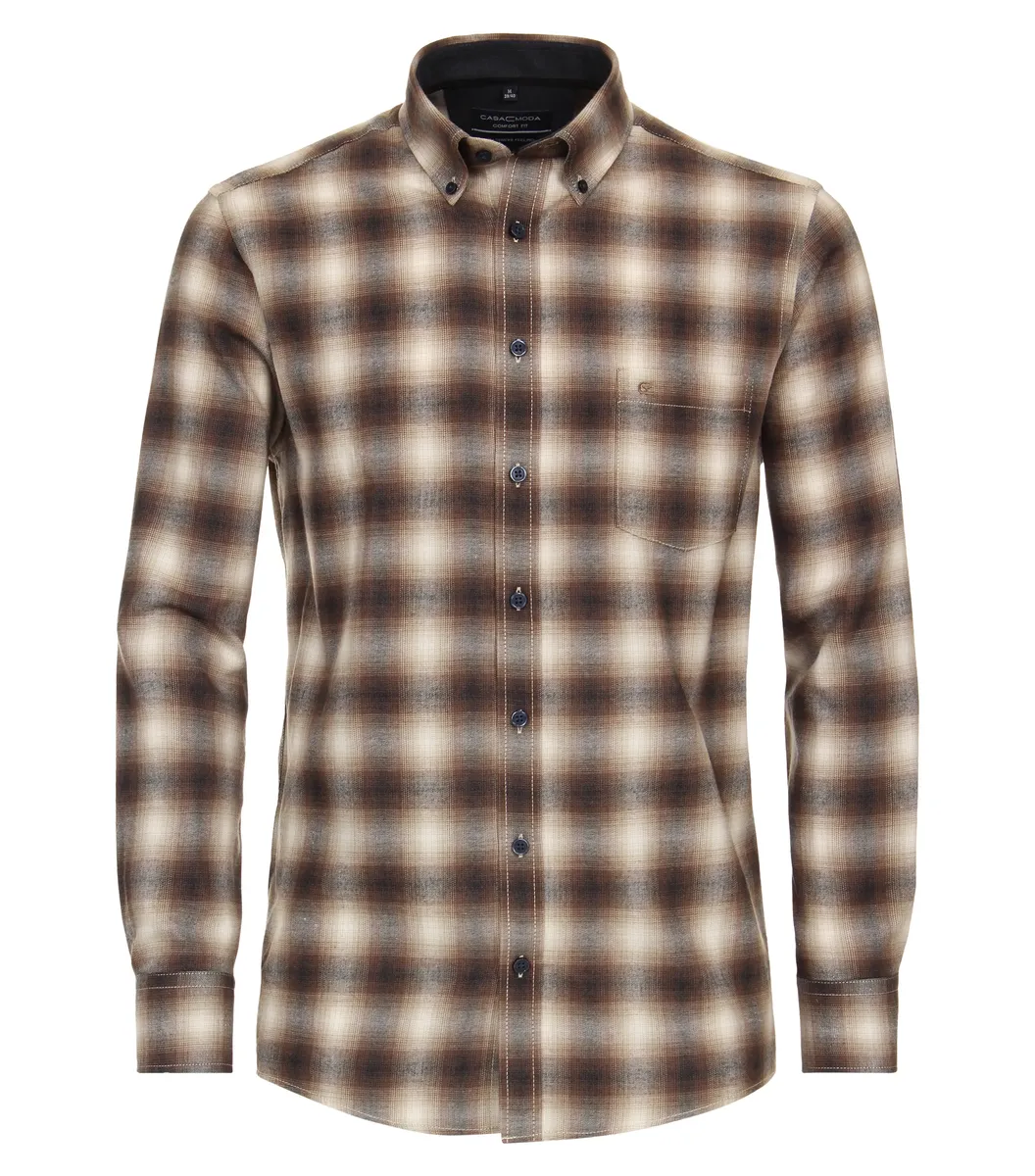 Рубашка CASAMODA с длинными рукавами "Повседневная рубашка CASAMODA в клетку", оливковый
Рубашка CASAMODA с длинными рукавами "Повседневная рубашка CASAMODA в клетку", оливковый