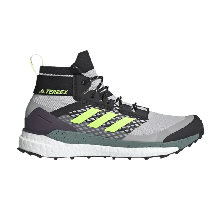 Ботинки adidas Terrex Free Hiker 'Grey Signal Green', серый
Ботинки adidas Terrex Free Hiker 'Grey Signal Green', серый
