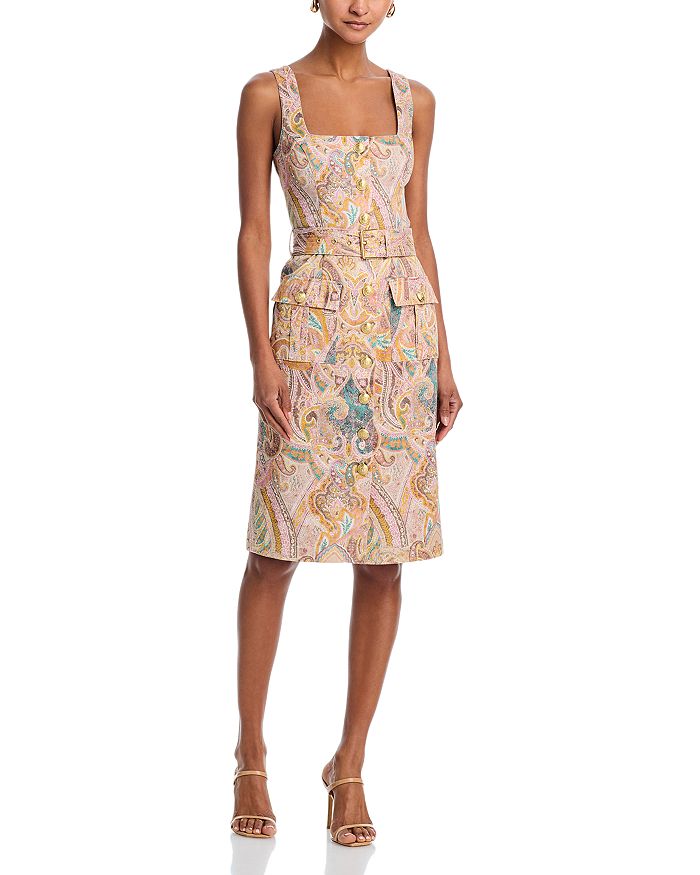 Платье Idy с пуговицами спереди и поясом L'AGENCE, мультиколор
Платье Idy с пуговицами спереди и поясом L'AGENCE, мультиколор