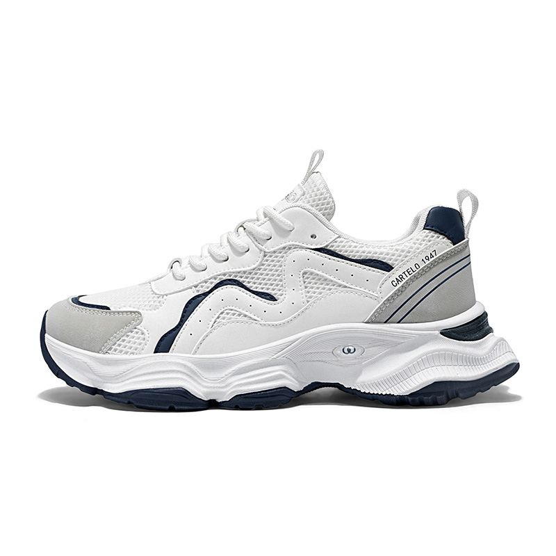 Повседневные туфли на платформе Urban Techwear, низкие массивные кроссовки для мужчин CARTELO, White Blue
Повседневные туфли на платформе Urban Techwear, низкие массивные кроссовки для мужчин CARTELO, White Blue