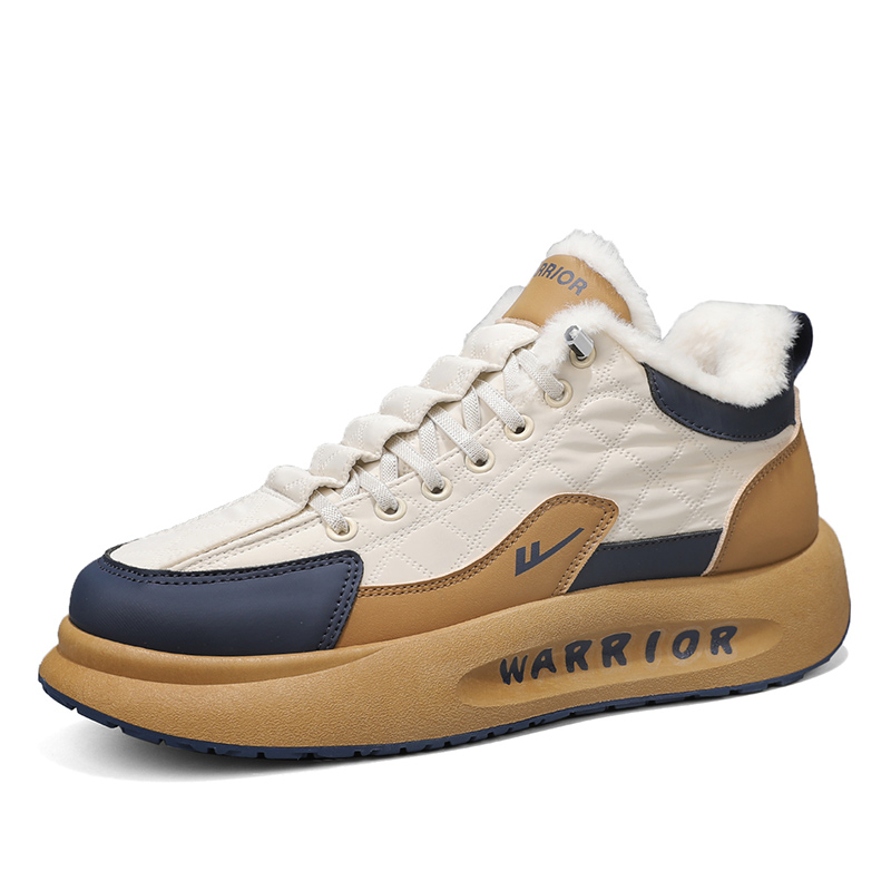 WARRIOR Низкие повседневные ботинки мужские бежевые коричневые темно-синие, цвет Beige/Brown/Dark Blue (Snow Boots)
WARRIOR Низкие повседневные ботинки мужские бежевые коричневые темно-синие, цвет Beige/Brown/Dark Blue (Snow Boots)