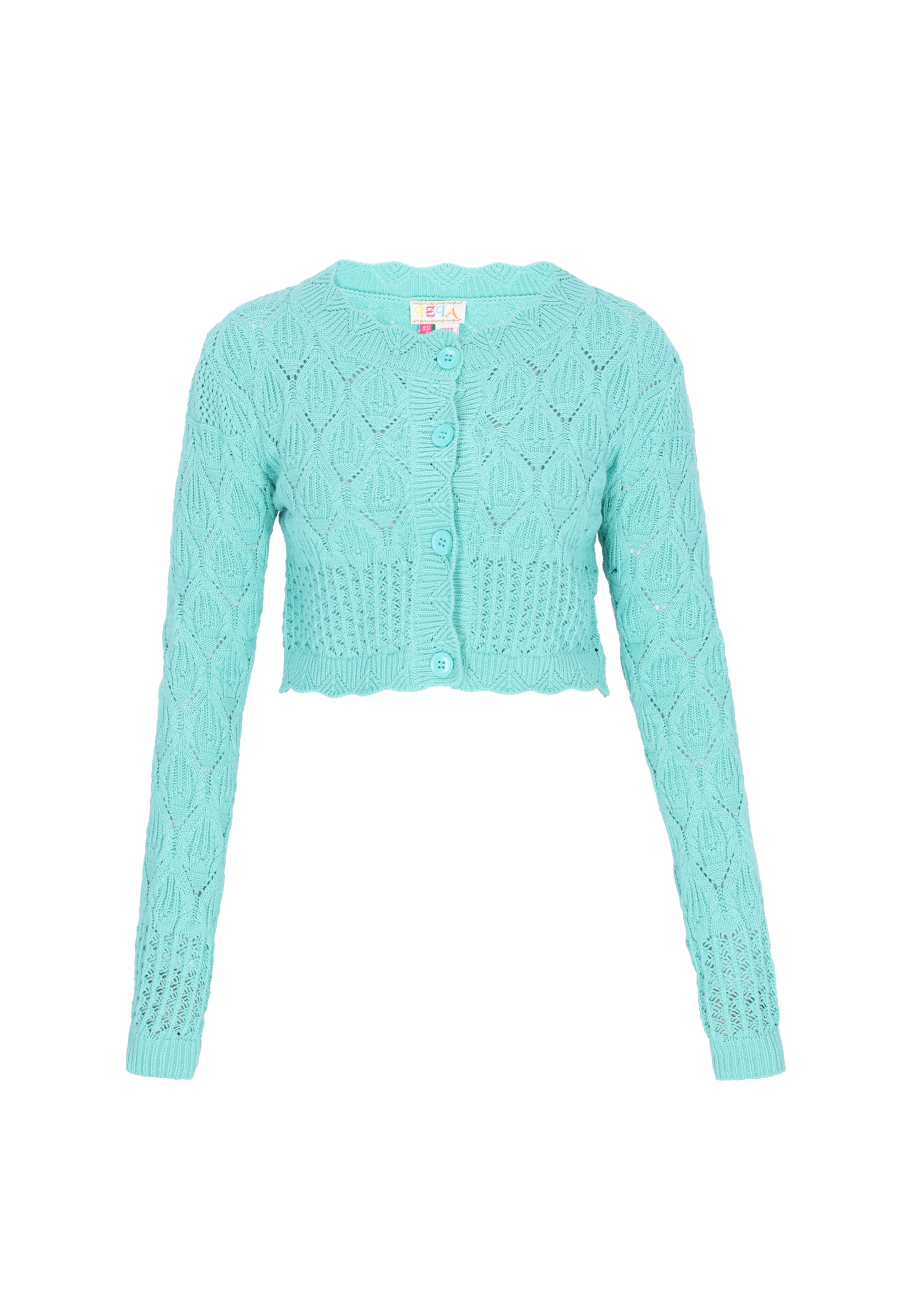IZIA Вязаный кардиган 'Festival' в цвете бирюза
IZIA Вязаный кардиган 'Festival' в цвете бирюза