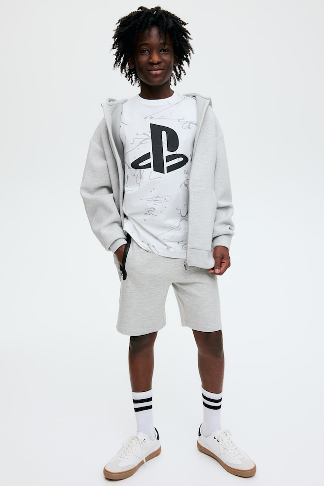 Шорты из джерси H&M, серый
Шорты из джерси H&M, серый