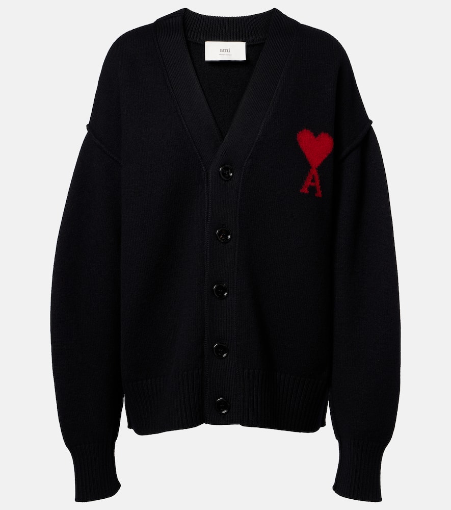 Кардиган из чистой шерсти Ami De Cœur Ami Paris, Noir Rouge
Кардиган из чистой шерсти Ami De Cœur Ami Paris, Noir Rouge
