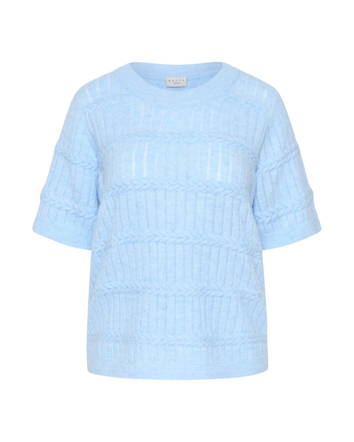 KAFFE CURVE Свитер 'KCminia' в крапчатом синем цвете
KAFFE CURVE Свитер 'KCminia' в крапчатом синем цвете