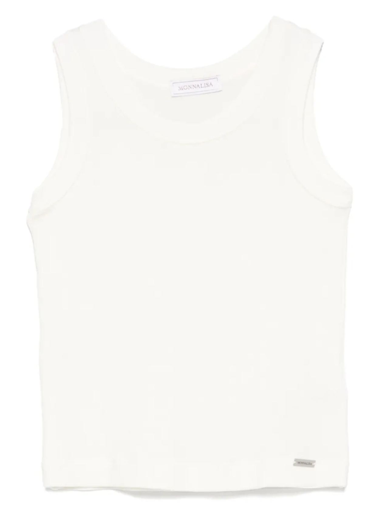 Monnalisa топ в рубчик, белый
Monnalisa топ в рубчик, белый