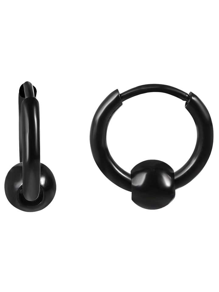 Adeliás Серьги унисекс - серьги-кольца из нержавеющей стали черного цвета
Adeliás Серьги унисекс - серьги-кольца из нержавеющей стали черного цвета