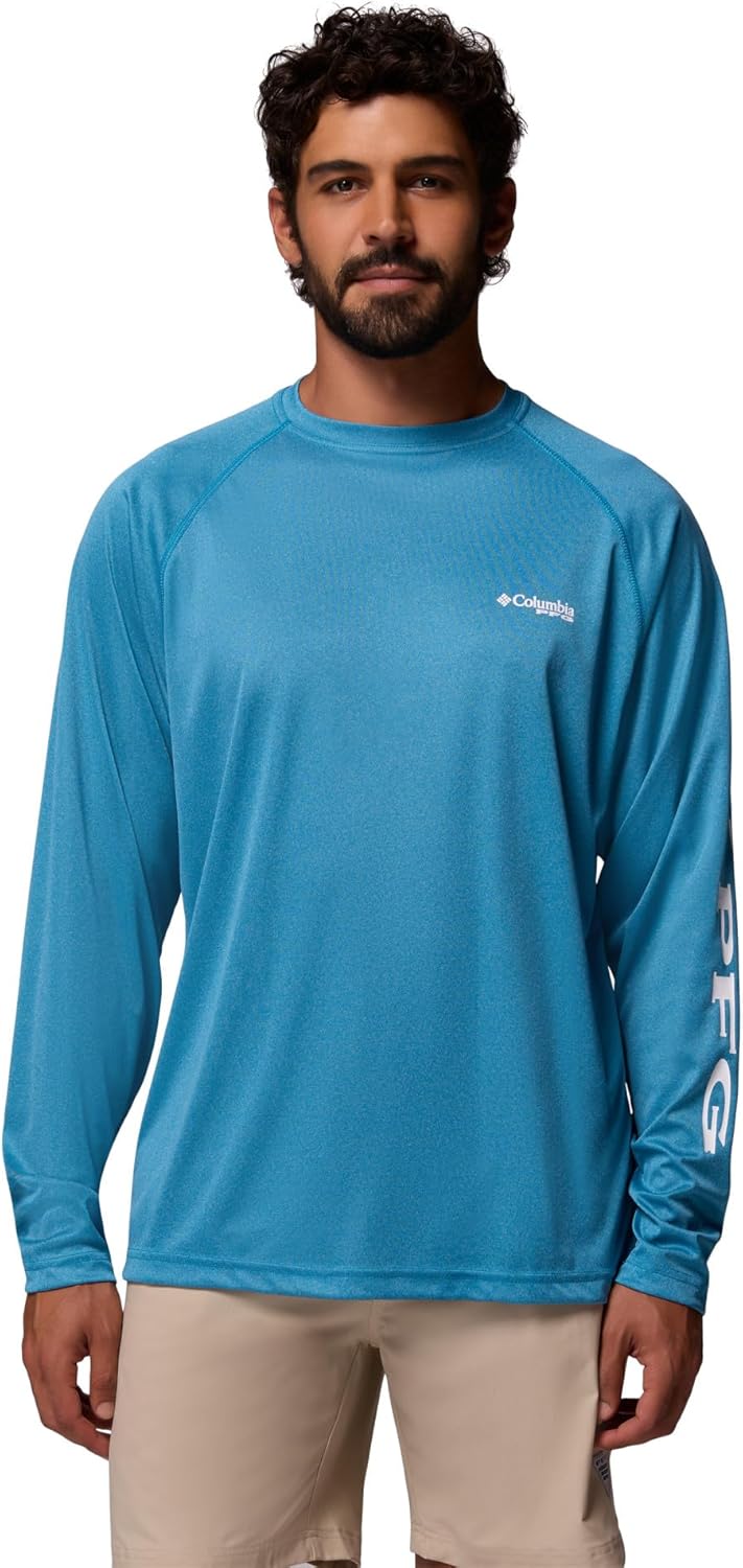 Columbia мужская футболка с длинным рукавом Terminal Tackle PFG Statetriot, Blue Echo Heather/White Logo, Белый, Columbia мужская футболка с длинным рукавом Terminal Tackle PFG Statetriot, Blue Echo Heather/White Logo
Columbia мужская футболка с длинным рукавом Terminal Tackle PFG Statetriot, Blue Echo Heather/White Logo, Белый, Columbia мужская футболка с длинным рукавом Terminal Tackle PFG Statetriot, Blue Echo Heather/White Logo