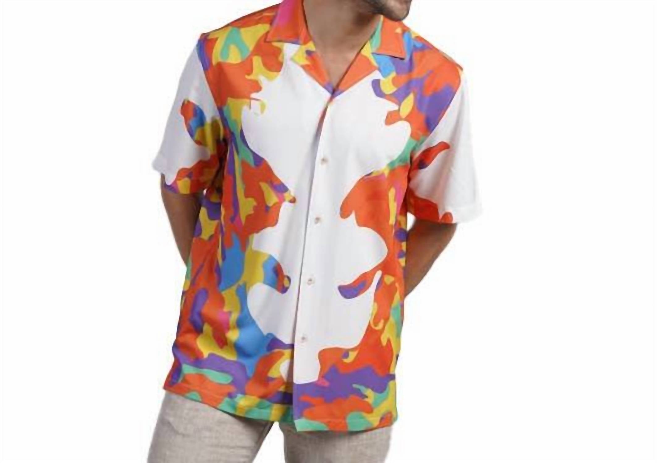 Eight X Рубашка с коротким рукавом и пуговицами Rorschach, разноцветная
Eight X Рубашка с коротким рукавом и пуговицами Rorschach, разноцветная