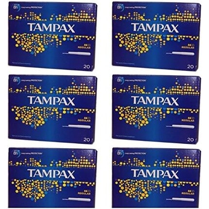 Прокладки Tampax Regular для женщин
Прокладки Tampax Regular для женщин