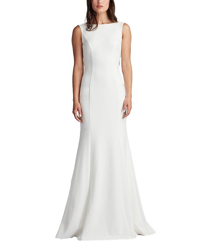 Tadashi Shoji Beckwith Платье с низкой спинкой и розеткой, слоновая кость/кремовый
Tadashi Shoji Beckwith Платье с низкой спинкой и розеткой, слоновая кость/кремовый