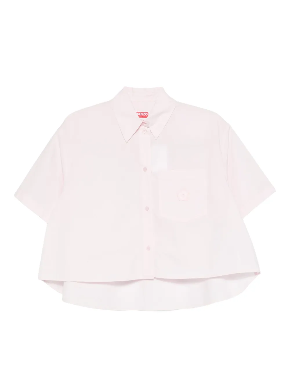 Рубашка с нашивкой-логотипом KENZO, розовый
Рубашка с нашивкой-логотипом KENZO, розовый