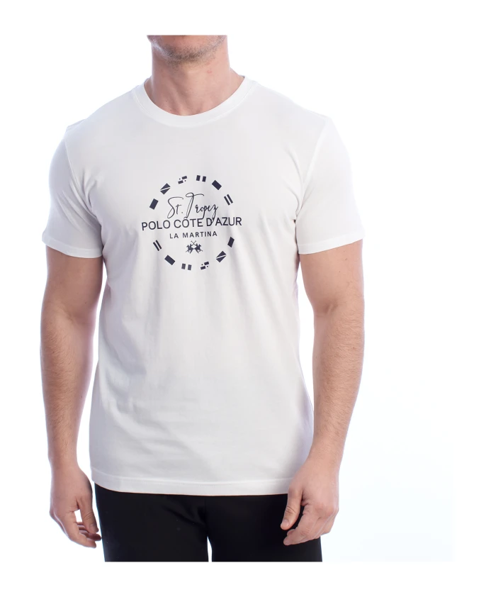 Футболка с коротким рукавом и дизайном поло St. Tropez La Martina, белый
Футболка с коротким рукавом и дизайном поло St. Tropez La Martina, белый