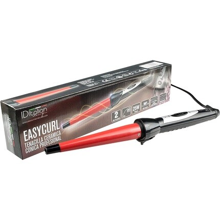 Профессиональные керамические конические щипцы для завивки Easy Curl, Italian Design
Профессиональные керамические конические щипцы для завивки Easy Curl, Italian Design
