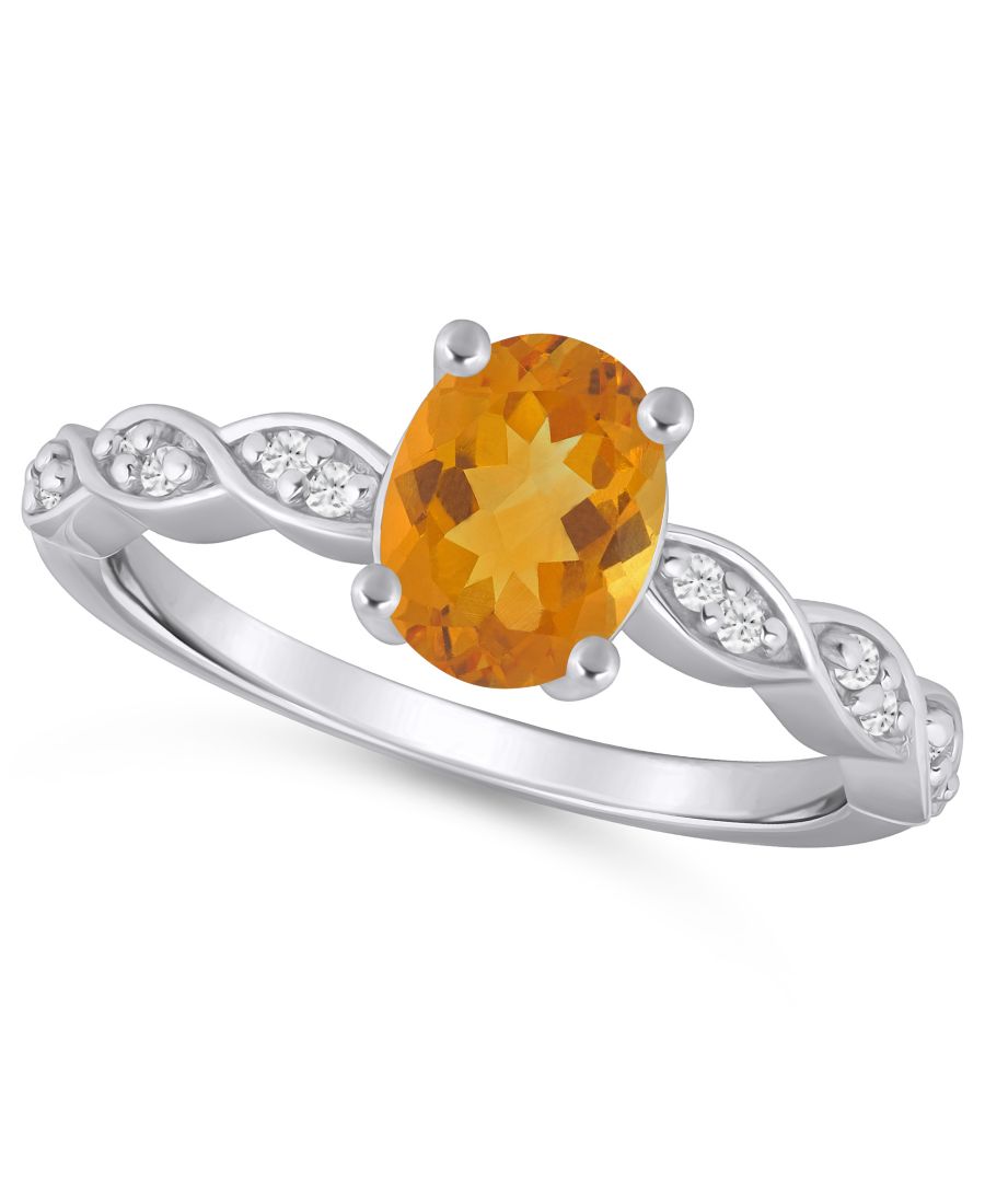 Кольцо с аметистом (1,5 карата) и белым бриллиантом (1,20 карата) из белого золота 10 карат Macy's, Citrine/White Gold
Кольцо с аметистом (1,5 карата) и белым бриллиантом (1,20 карата) из белого золота 10 карат Macy's, Citrine/White Gold