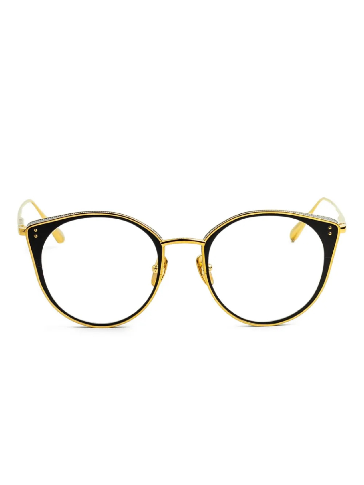 Очки в круглой оправе Linda Farrow, золотой
Очки в круглой оправе Linda Farrow, золотой