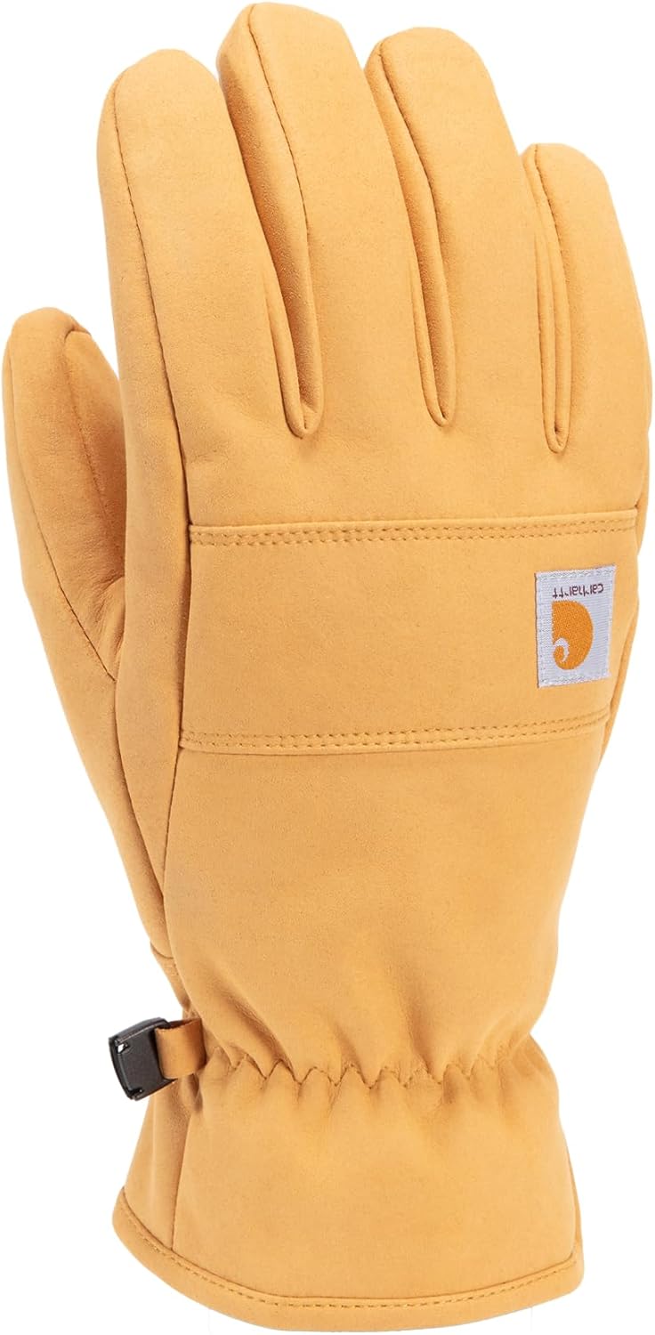 Мужские перчатки Carhartt GL0860M из синтетической кожи с флисовой подкладкой, Brown
Мужские перчатки Carhartt GL0860M из синтетической кожи с флисовой подкладкой, Brown