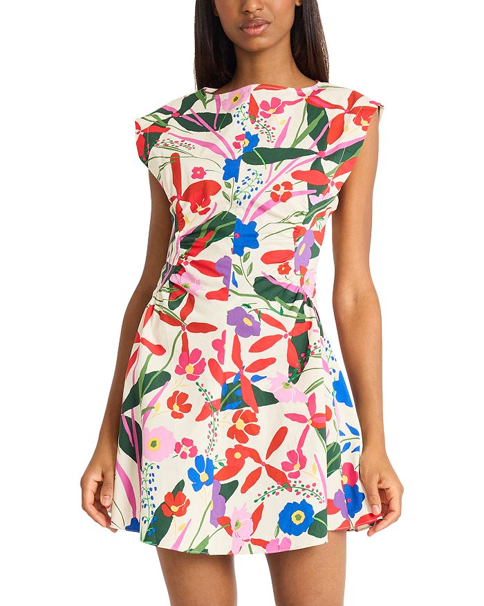 Мини-платье с расширенными плечами Donna Morgan, мультиколор
Мини-платье с расширенными плечами Donna Morgan, мультиколор