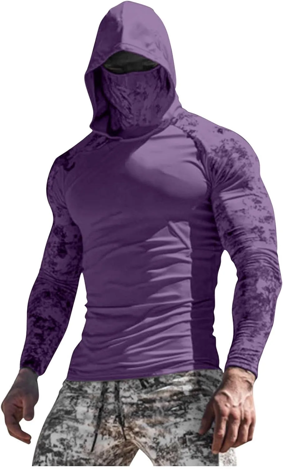 Мужская худи с защитой от солнца и маской Slim Fit Xiaojmake
Мужская худи с защитой от солнца и маской Slim Fit Xiaojmake