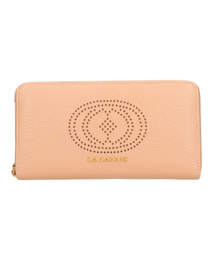 Кошелек с отверстиями La Carrie, бежевый
Кошелек с отверстиями La Carrie, бежевый