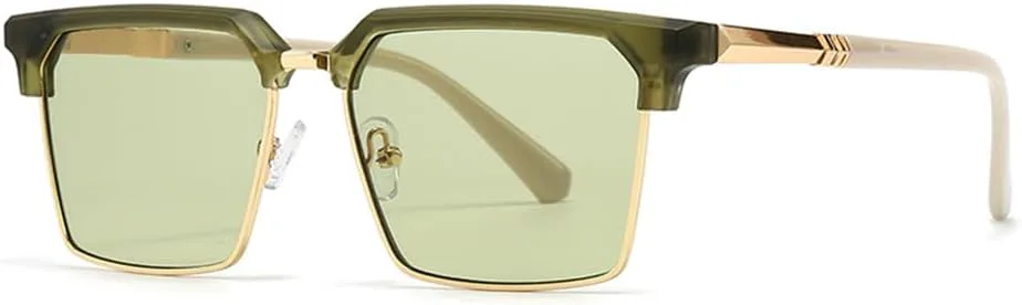 Женские модные солнцезащитные очки с градиентным переходом, мужские винтажные синие солнцезащитные очки с защитой от УФ-излучения UV400 KTUCN, C5 Green Green
Женские модные солнцезащитные очки с градиентным переходом, мужские винтажные синие солнцезащитные очки с защитой от УФ-излучения UV400 KTUCN, C5 Green Green