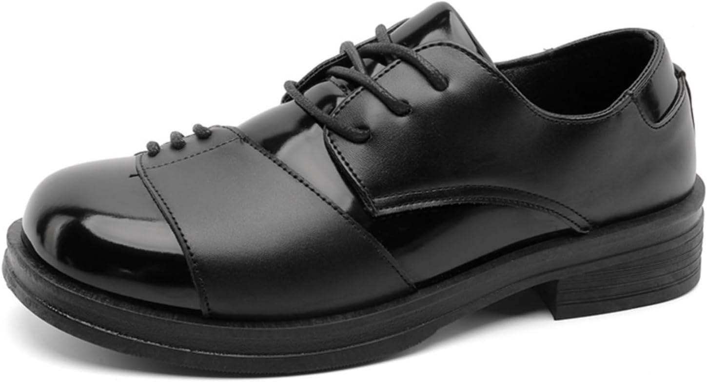 Мужские оксфорды на платформе из лакированной кожи, итальянские формальные туфли-мокасины для свадьбы и работы, шнуровка, увеличивающая рост Kpdwfms, черный
Мужские оксфорды на платформе из лакированной кожи, итальянские формальные туфли-мокасины для свадьбы и работы, шнуровка, увеличивающая рост Kpdwfms, черный