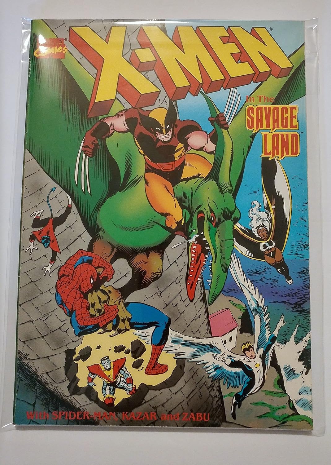 X-Men: In the Savage Land (Spider-Man) (Marvel Comics) (Marvel Fanfare) (Marvel Enterprises)
X-Men: In the Savage Land (Spider-Man) (Marvel Comics) (Marvel Fanfare) (Marvel Enterprises)