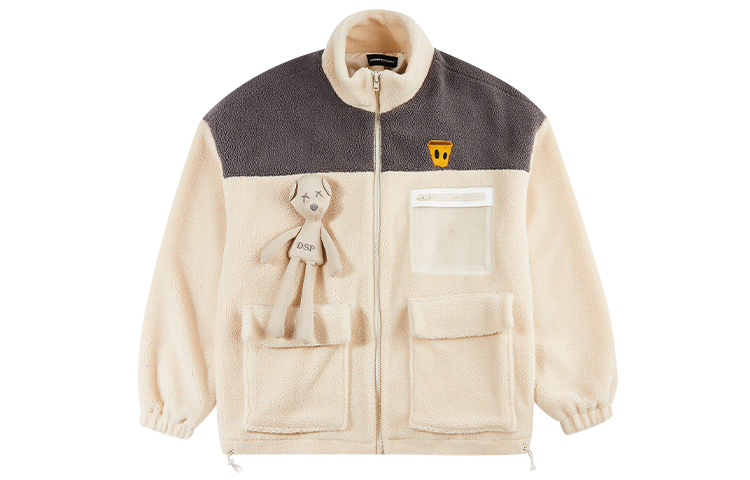 DANGEROUSPEOPLE Пальто с бархатистой текстурой Unisex, White
DANGEROUSPEOPLE Пальто с бархатистой текстурой Unisex, White