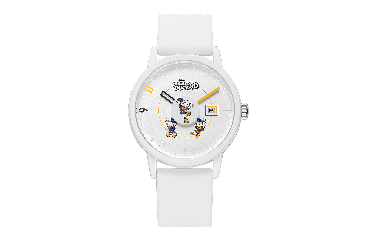 Disney Часы Donald Duck Series Quartz Movement Silicone Strap Watch Unisex White Dial
Disney Часы Donald Duck Series Quartz Movement Silicone Strap Watch Unisex White Dial
