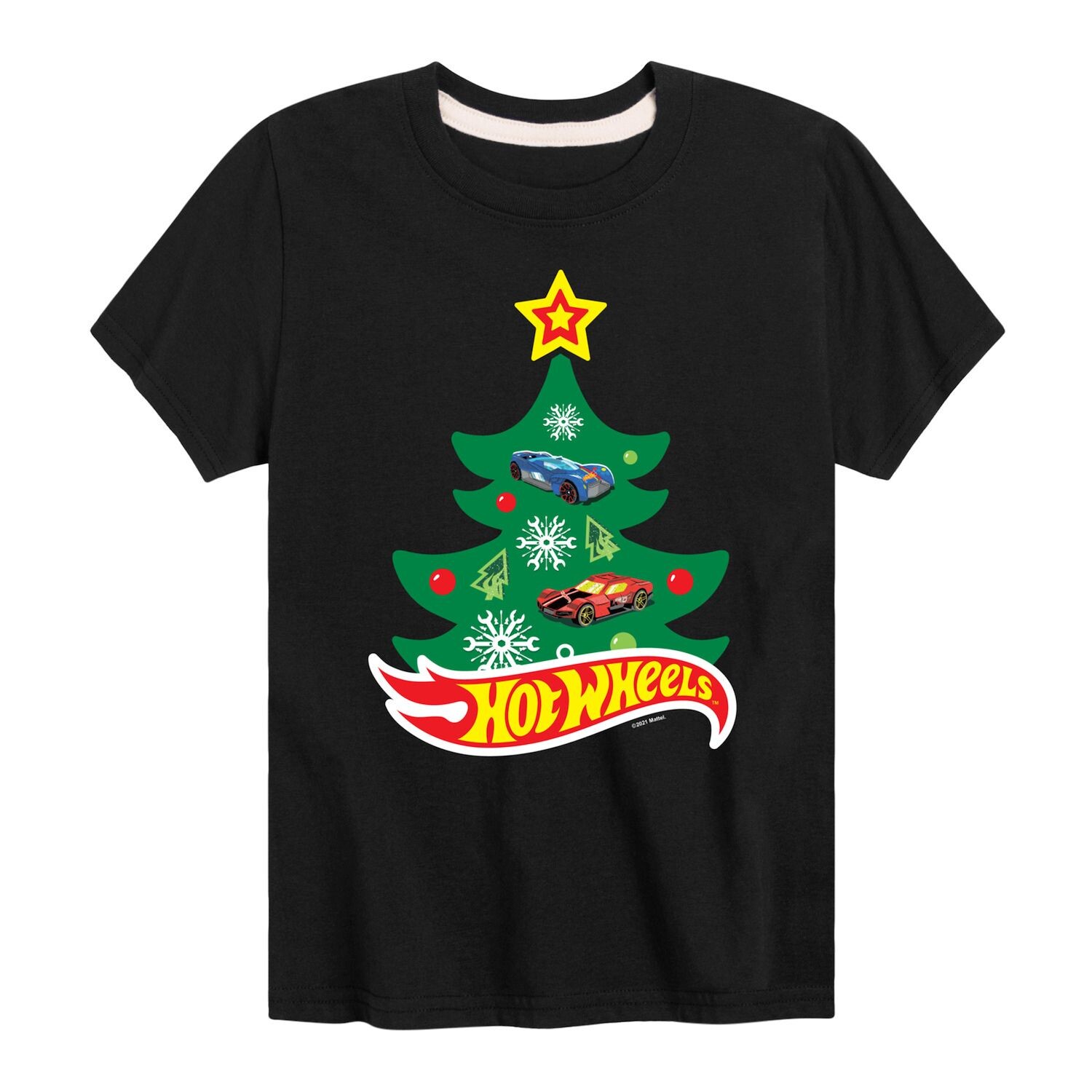 Футболка Hot Wheels «Рождественская елка» для мальчиков 8–20 лет Licensed Character, черный
Футболка Hot Wheels «Рождественская елка» для мальчиков 8–20 лет Licensed Character, черный