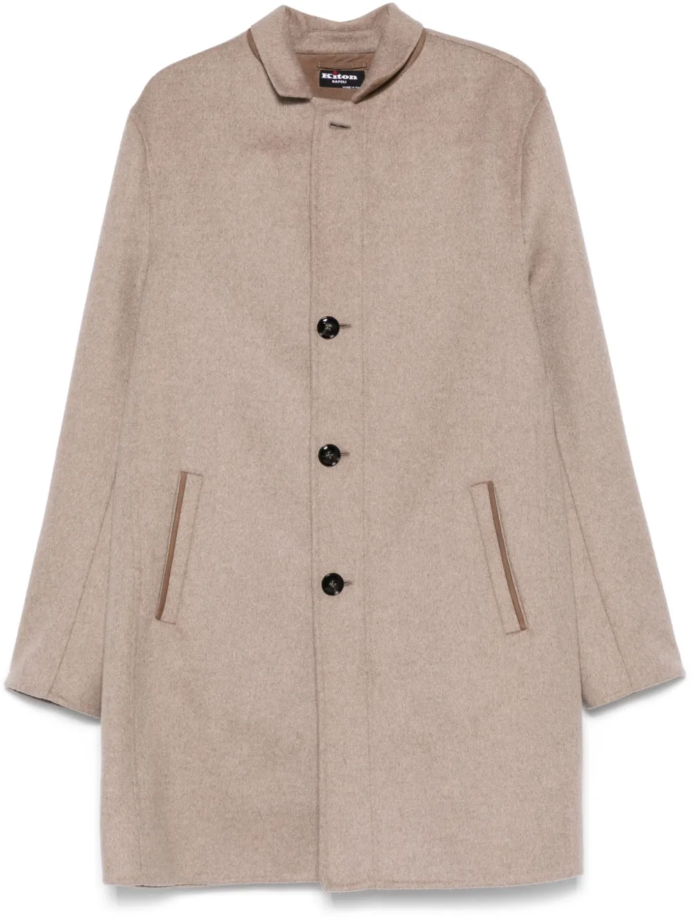 Кашемировое пальто Kiton, нейтральный
Кашемировое пальто Kiton, нейтральный