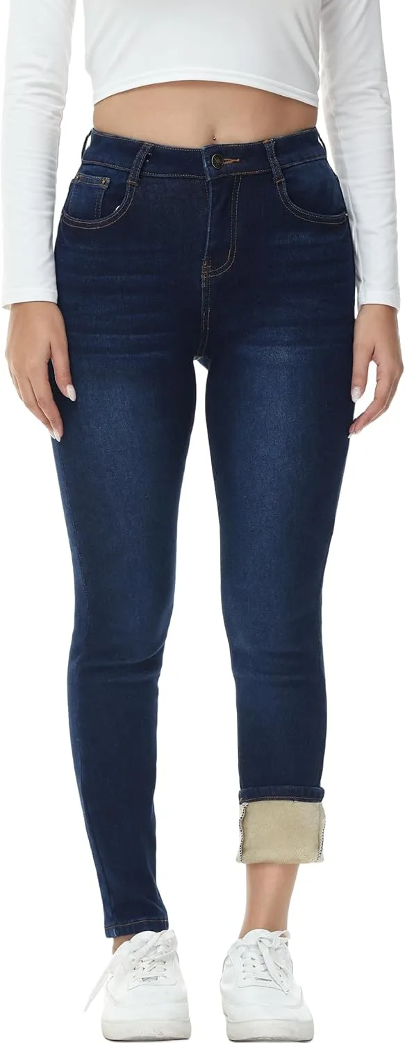 GUNLIRE женские утепленные джинсы с флисовой подкладкой, скинни, высокая посадка
GUNLIRE женские утепленные джинсы с флисовой подкладкой, скинни, высокая посадка