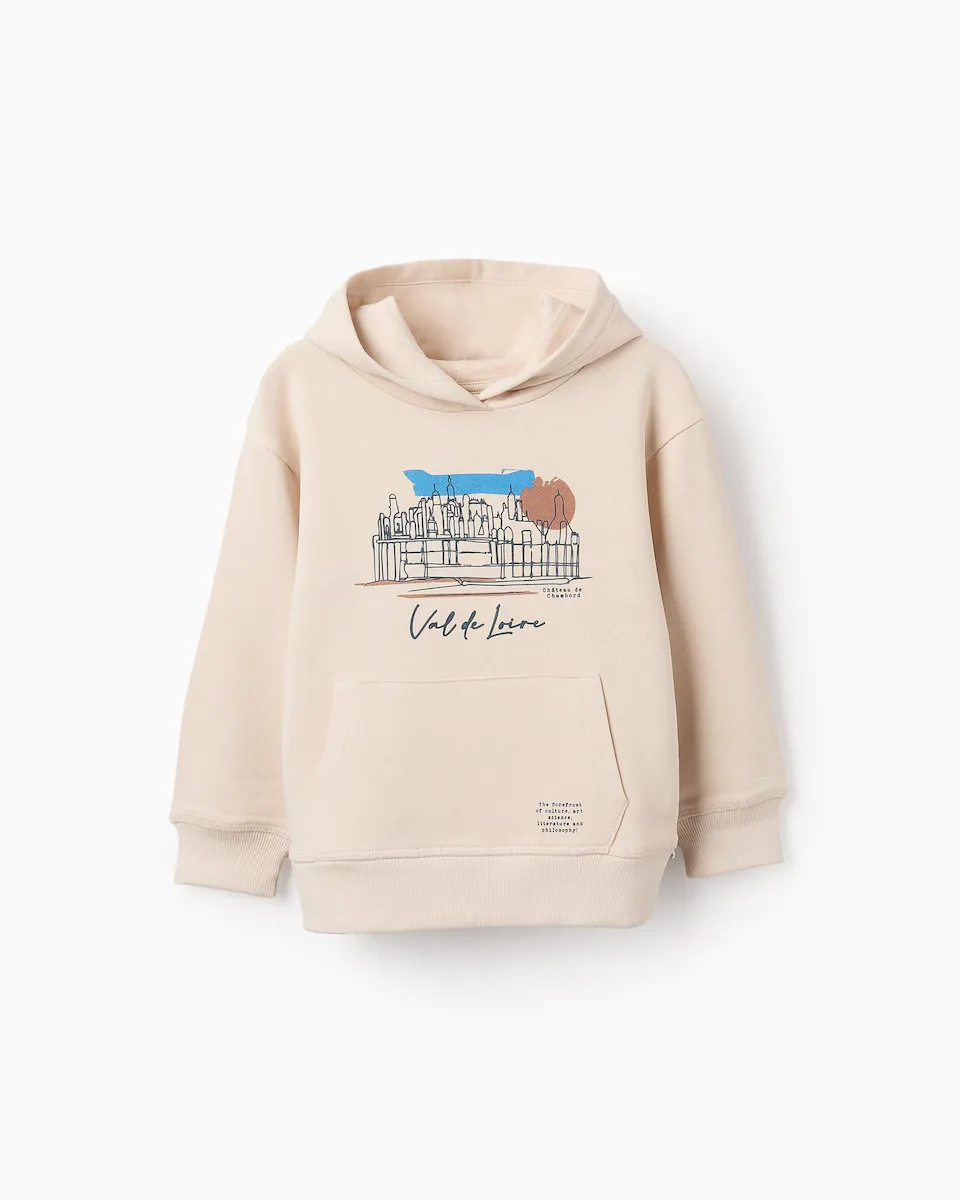 Толстовка для мальчиков из 100% хлопка Zippy, бежевый
Толстовка для мальчиков из 100% хлопка Zippy, бежевый