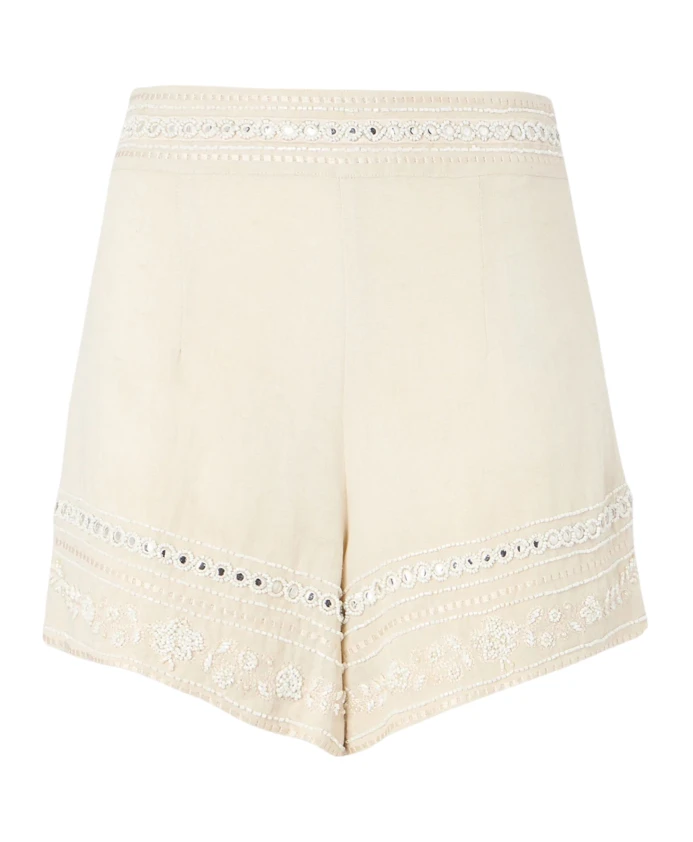 Вышитые льняные шорты, бежевые Twinset, бежевый
Вышитые льняные шорты, бежевые Twinset, бежевый